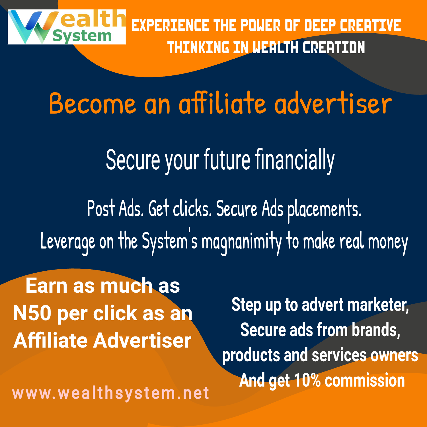 Become an affiliate advertiser 